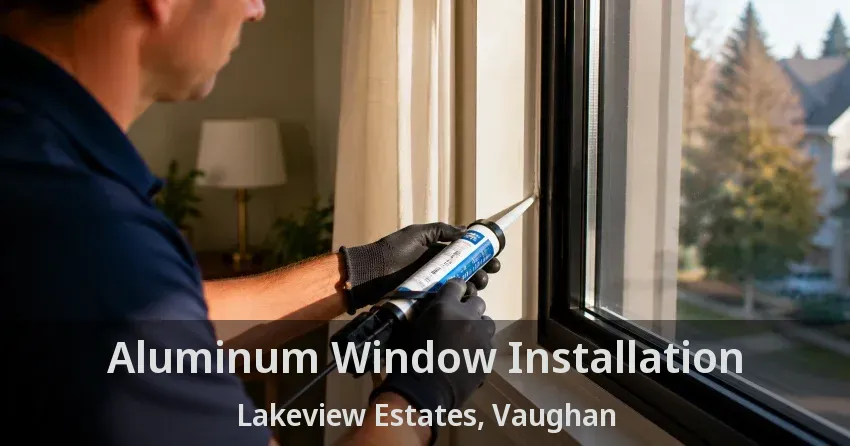 Aluminum Window Installation Lakeview Estates, Vaughan - ON