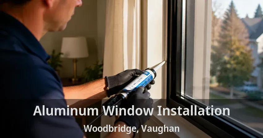 Aluminum Window Installation Woodbridge, Vaughan - ON