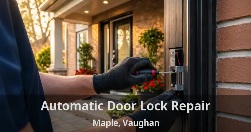 Automatic Door Lock Repair Maple, Vaughan - ON