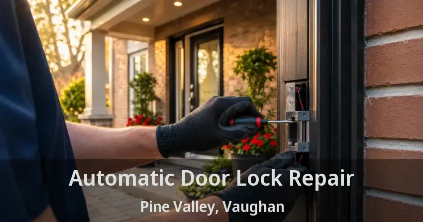 Automatic Door Lock Repair Pine Valley, Vaughan - ON