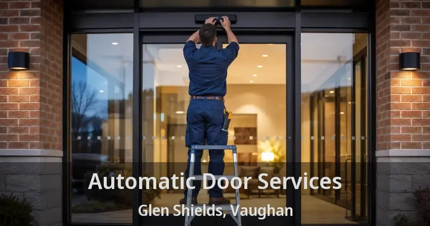 Automatic Door Services Glen Shields, Vaughan - ON