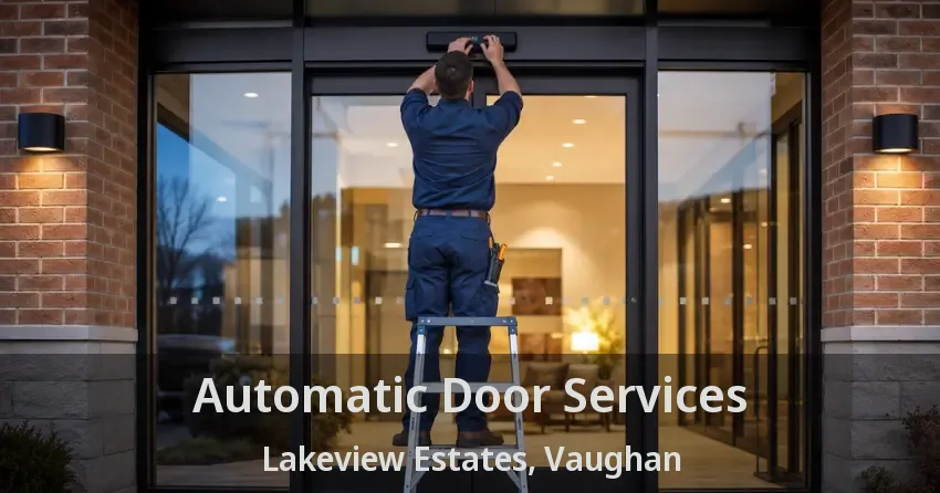 Automatic Door Services Lakeview Estates, Vaughan - ON