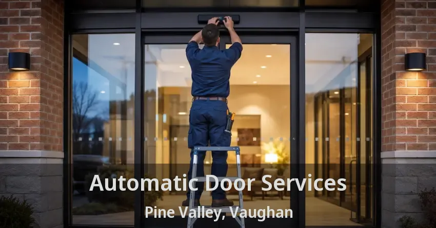 Automatic Door Services Pine Valley, Vaughan - ON