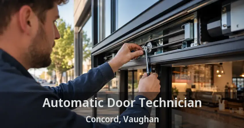 Automatic Door Technician Concord, Vaughan - ON