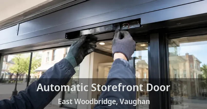 Automatic Storefront Door East Woodbridge, Vaughan - ON
