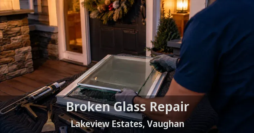 Broken Glass Repair Lakeview Estates, Vaughan - ON