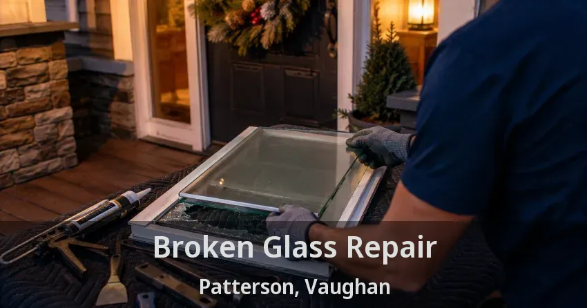 Broken Glass Repair Patterson, Vaughan - ON