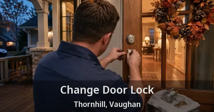 Change Door Lock Thornhill, Vaughan - ON