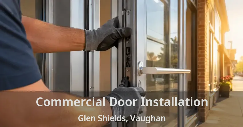 Commercial Door Installation Glen Shields, Vaughan - ON