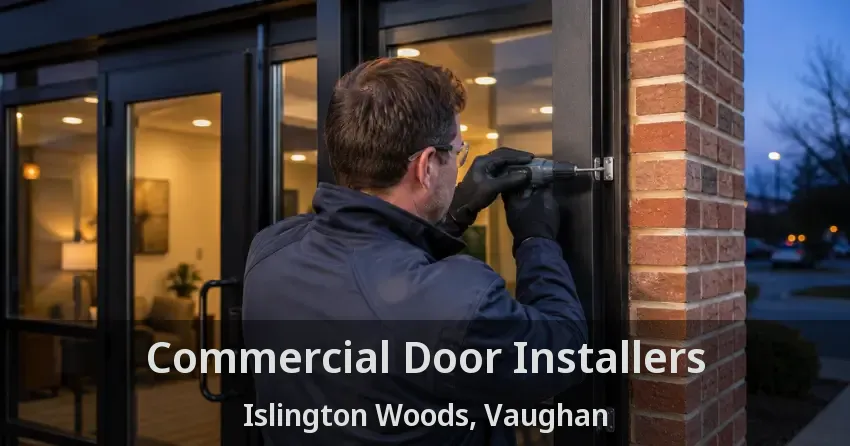 Commercial Door Installers Islington Woods, Vaughan - ON