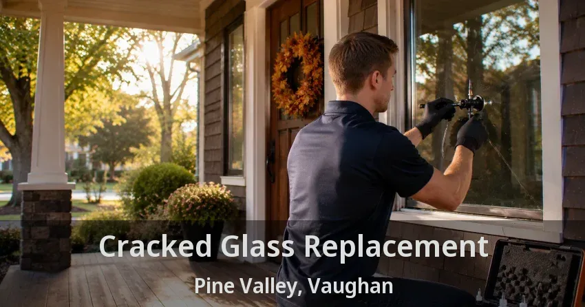 Cracked Glass Replacement Pine Valley, Vaughan - ON