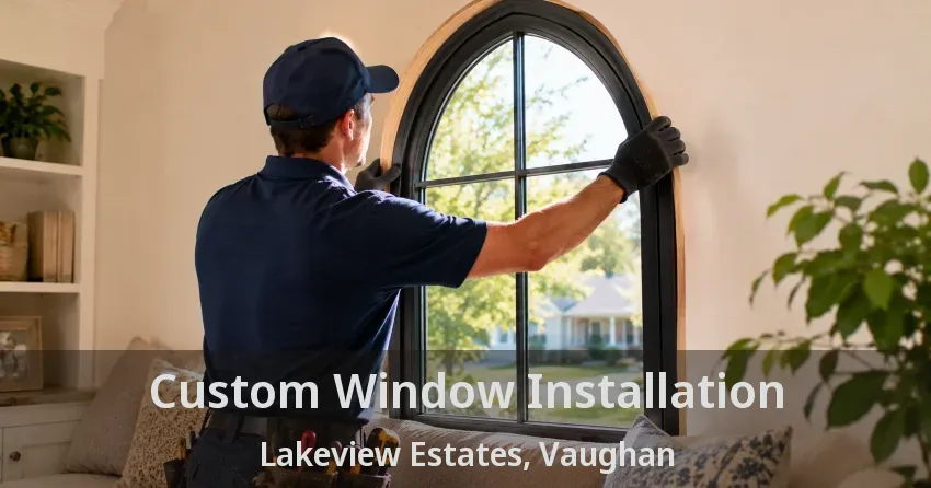 Custom Window Installation Lakeview Estates, Vaughan - ON