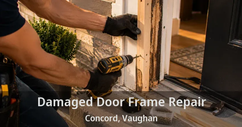Damaged Door Frame Repair Concord, Vaughan - ON