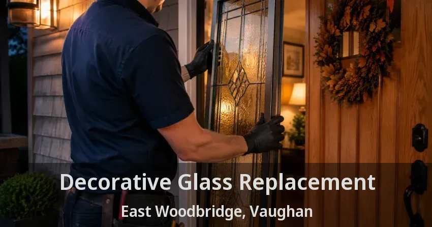 Decorative Glass Replacement East Woodbridge, Vaughan - ON
