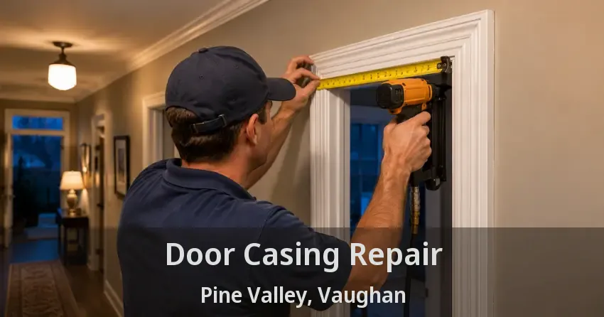 Door Casing Repair Pine Valley, Vaughan - ON