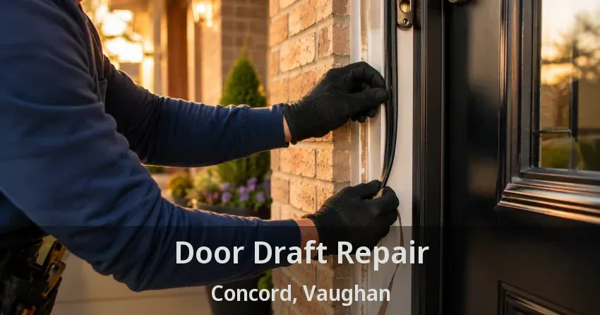 Door Draft Repair Concord, Vaughan - ON
