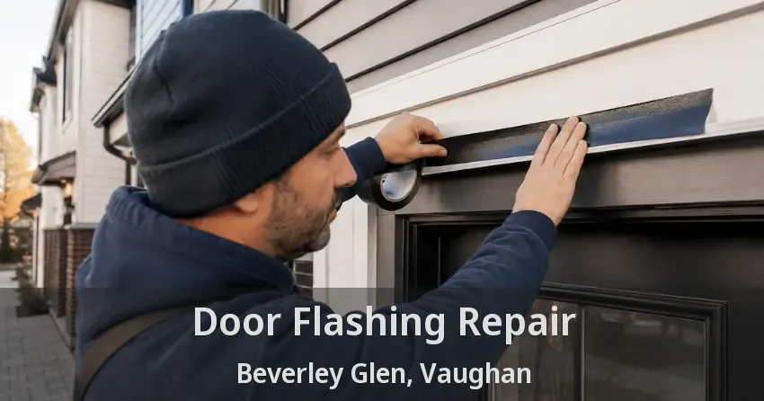 Door Flashing Repair Beverley Glen, Vaughan - ON