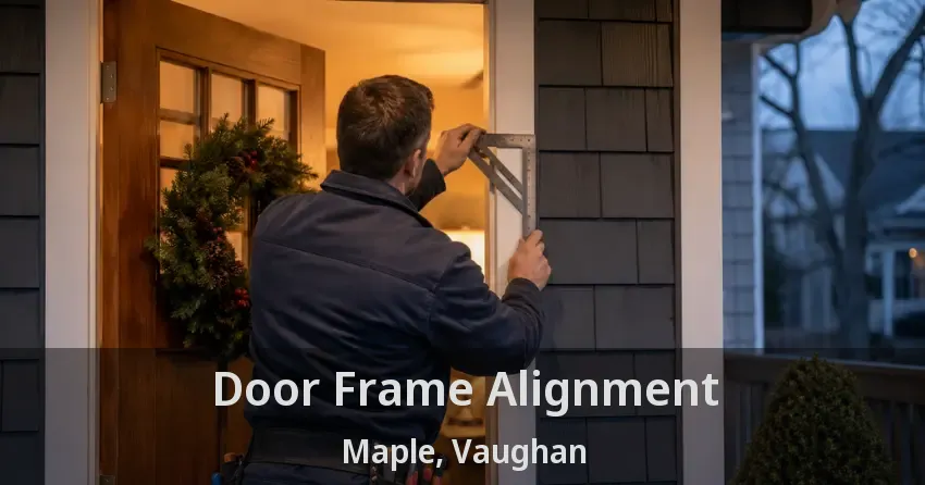 Door Frame Alignment Maple, Vaughan - ON