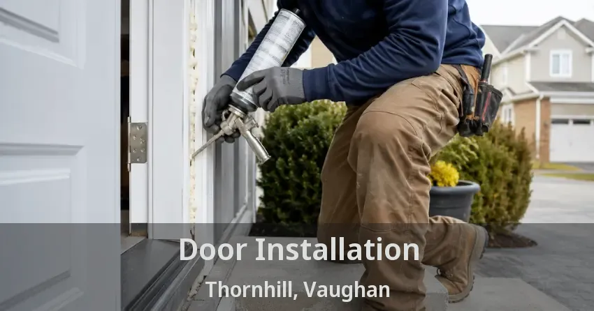 Door Installation Thornhill, Vaughan - ON