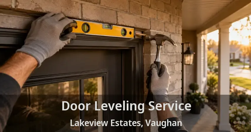 Door Leveling Service Lakeview Estates, Vaughan - ON