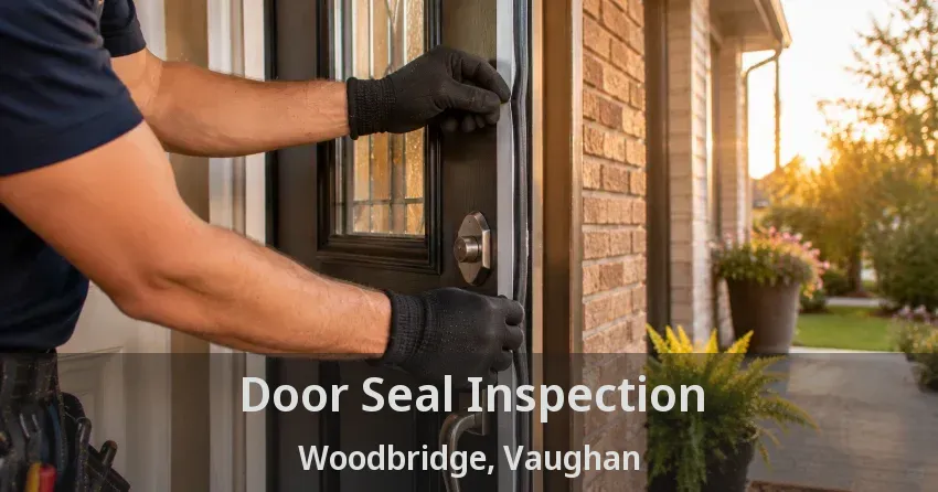 Door Seal Inspection Woodbridge, Vaughan - ON