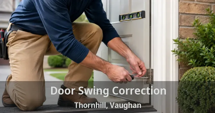 Door Swing Correction Thornhill, Vaughan - ON