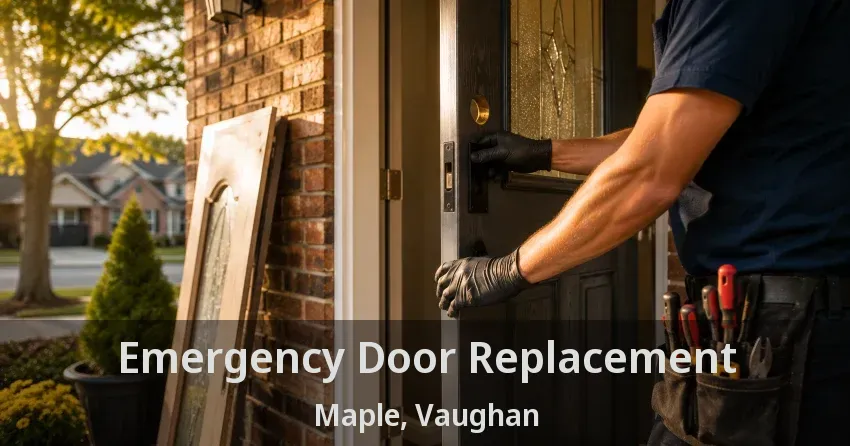 Emergency Door Replacement Maple, Vaughan - ON
