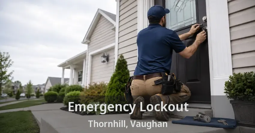 Emergency Lockout Thornhill, Vaughan - ON