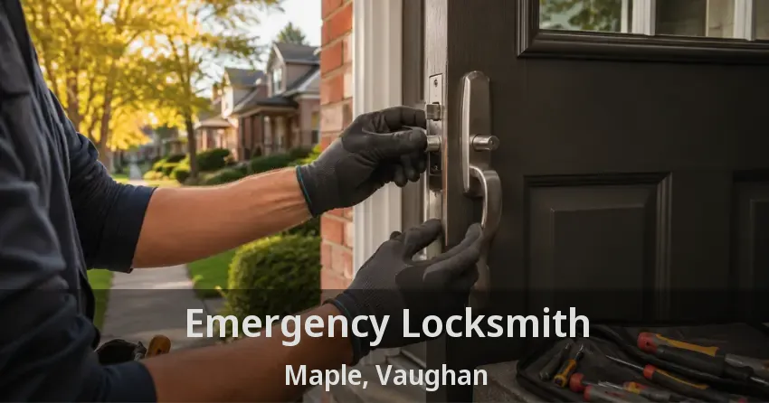 Emergency Locksmith Maple, Vaughan - ON