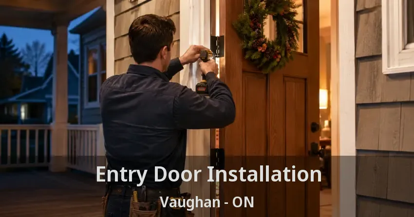 Entry Door Installation Vaughan - ON