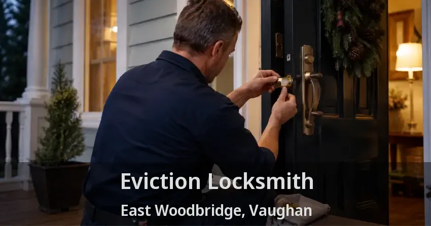 Eviction Locksmith East Woodbridge, Vaughan - ON
