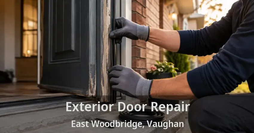 Exterior Door Repair East Woodbridge, Vaughan - ON