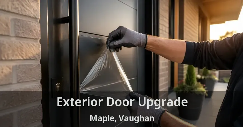 Exterior Door Upgrade Maple, Vaughan - ON