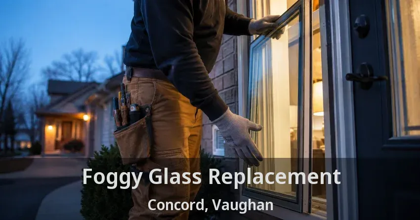 Foggy Glass Replacement Concord, Vaughan - ON