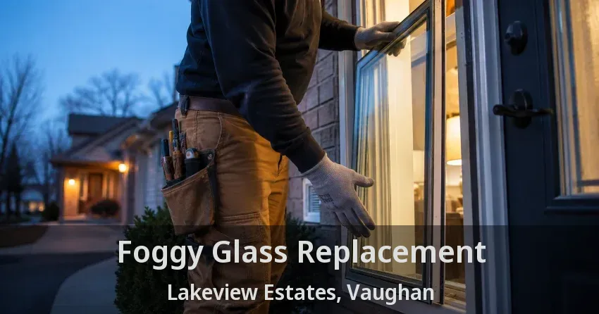 Foggy Glass Replacement Lakeview Estates, Vaughan - ON