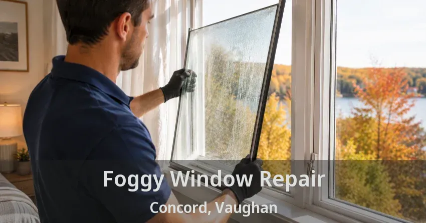 Foggy Window Repair Concord, Vaughan - ON