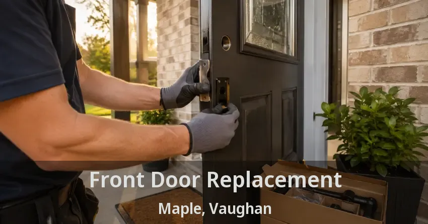 Front Door Replacement Maple, Vaughan - ON