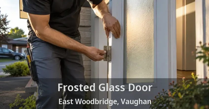 Frosted Glass Door East Woodbridge, Vaughan - ON