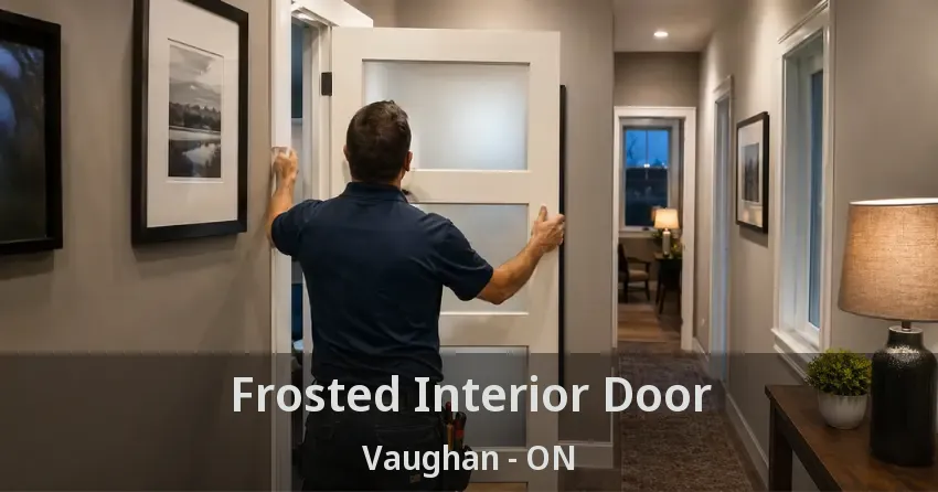 Frosted Interior Door Vaughan - ON