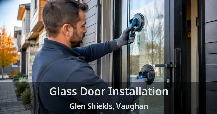 Glass Door Installation Glen Shields, Vaughan - ON