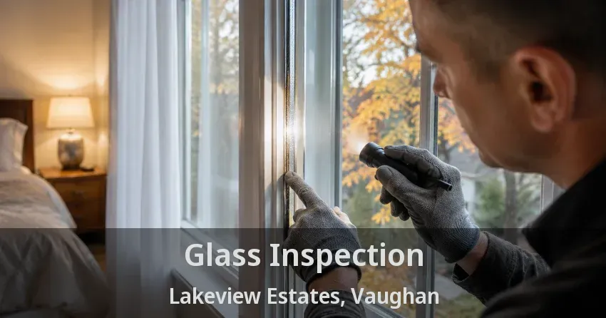 Glass Inspection Lakeview Estates, Vaughan - ON