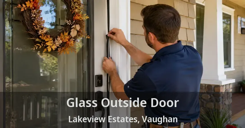Glass Outside Door Lakeview Estates, Vaughan - ON