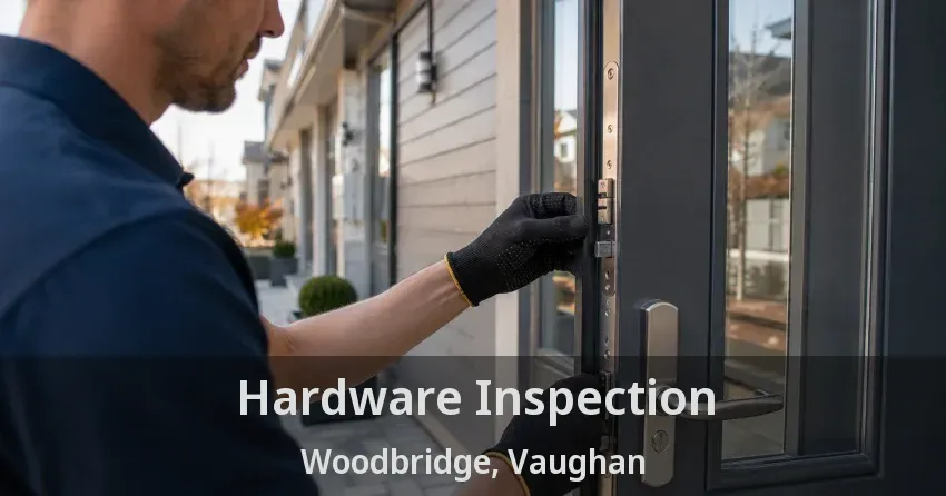 Hardware Inspection Woodbridge, Vaughan - ON