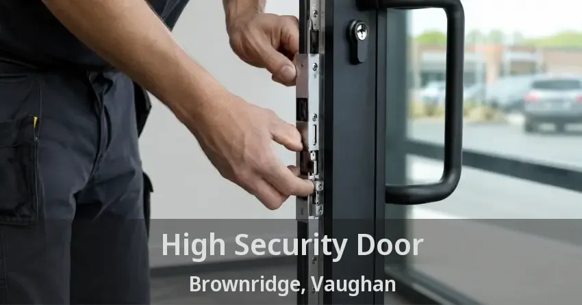 High Security Door Brownridge, Vaughan - ON
