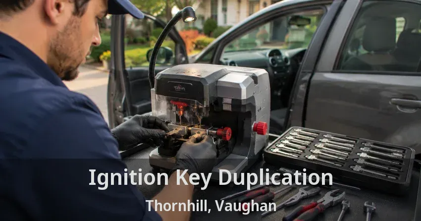 Ignition Key Duplication Thornhill, Vaughan - ON