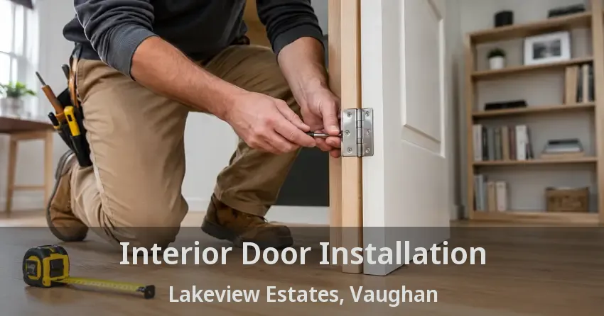 Interior Door Installation Lakeview Estates, Vaughan - ON