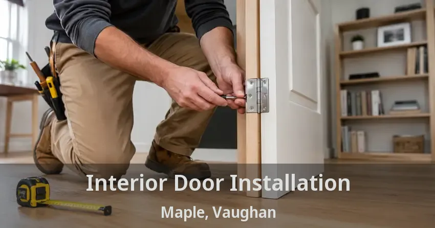 Interior Door Installation Maple, Vaughan - ON