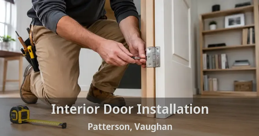 Interior Door Installation Patterson, Vaughan - ON
