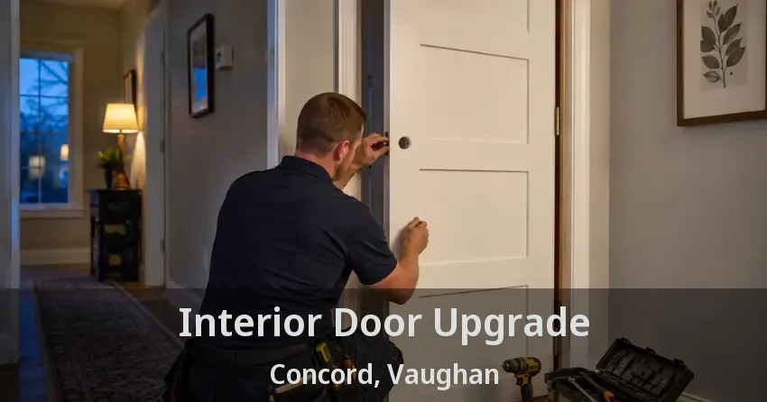 Interior Door Upgrade Concord, Vaughan - ON