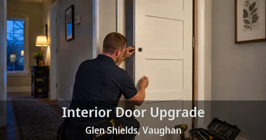 Interior Door Upgrade Glen Shields, Vaughan - ON